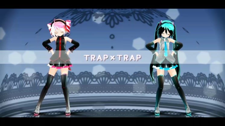【MMD】TRAP×TRAP【三妈式-初音.重音】