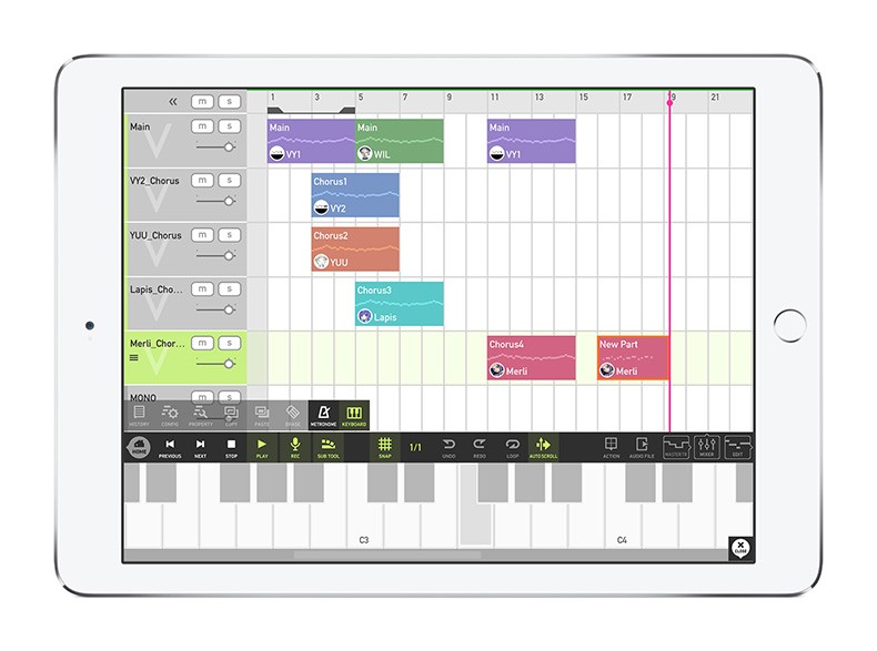 真的可以在iPhone和ipad上进行VOCALOID乐曲制作！与PC版功能匹敌的移动版“VOCALOID Editor”登场！